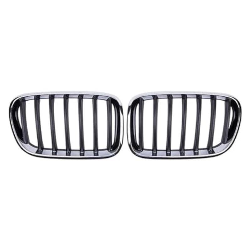 Front Nieren Kühlergrill Für X3 F25 2011-2013 Front Niere Grille Auto Vorderen Stoßfänger Haube Niere Grille ABS Chrom Racing Grills Zubehör von WEINUANXIN