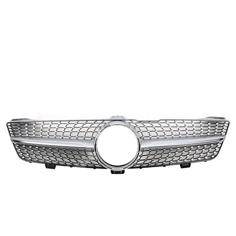 Front Nieren Kühlergrill Kühlergrill Oberer Stoßstangengrill Für M&ercedes B&enz W219 CLS-Klasse 2005–2010(A2008-2010) von WEINUANXIN