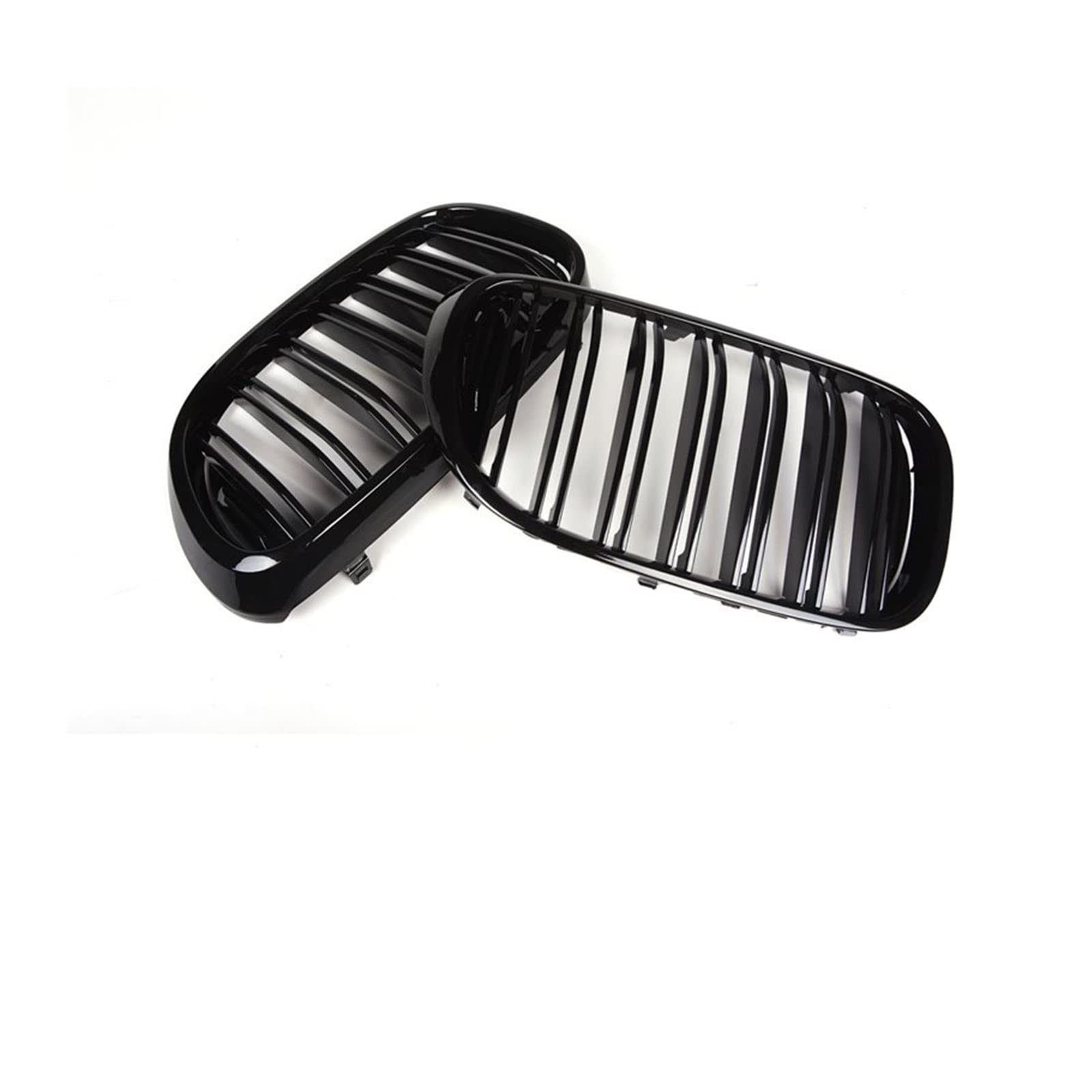 Front Nieren Kühlergrill Single Slat ABS Racing Grills Frontstoßstange Car Styling Nierengrill Für 7er Für G11 Für G12 2015-2019(MatteBlack 2 Slat) von WEINUANXIN