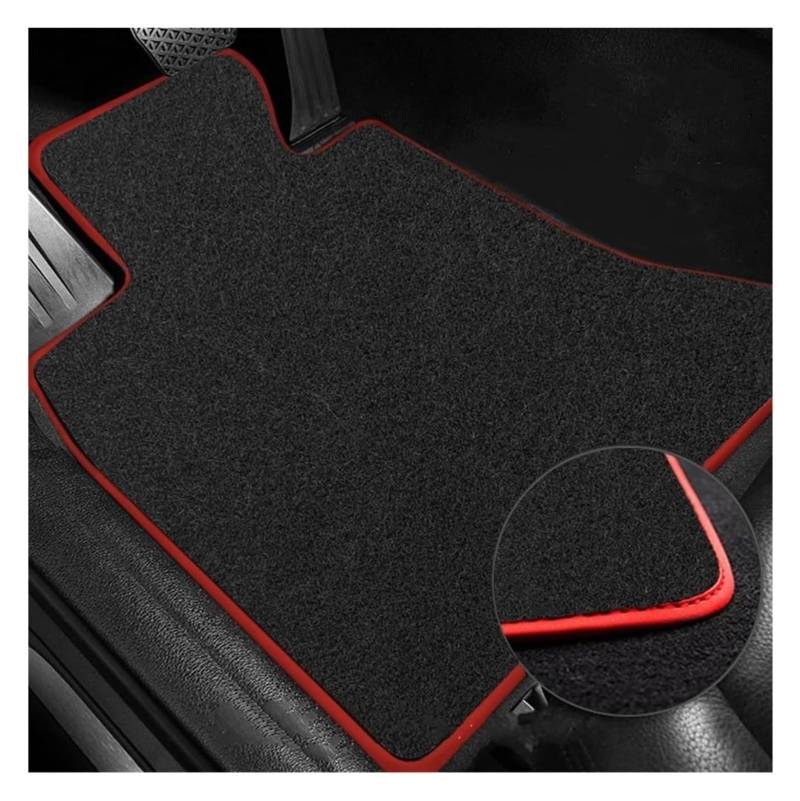 Fußmatten Auto Für Fit Für Jazz GK GH GP 2014-2020 Auto-Fußmatten Panel Fußpolster Teppiche Abdeckung Cape Teppiche Fußpolster Aufkleber Automatte(LHD Polyester 3pcs 3) von WEINUANXIN