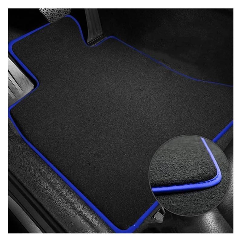 Fußmatten Auto Für Fit Für Jazz GK GH GP 2014-2020 Auto-Fußmatten Panel Fußpolster Teppiche Abdeckung Cape Teppiche Fußpolster Aufkleber Automatte(Lhd Flannel 3pcs 1) von WEINUANXIN