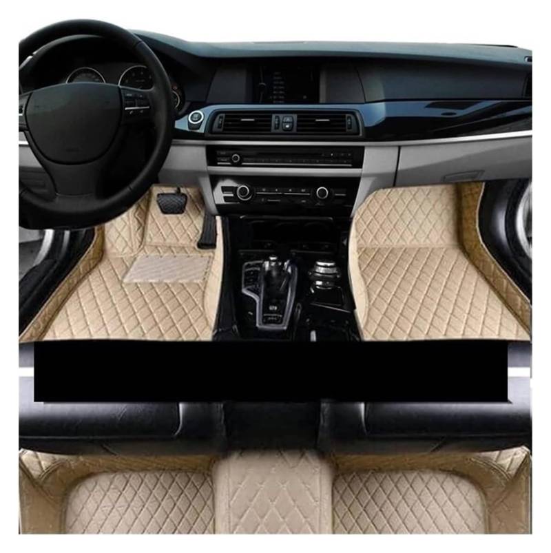 Fußmatten Auto Für Grand C4 Für Picasso Für SpaceTourer 7seat 2006-2013 Ledermatte Teppiche Pad Automatte Auto-Fußmatten(LHD 1 Set 9) von WEINUANXIN