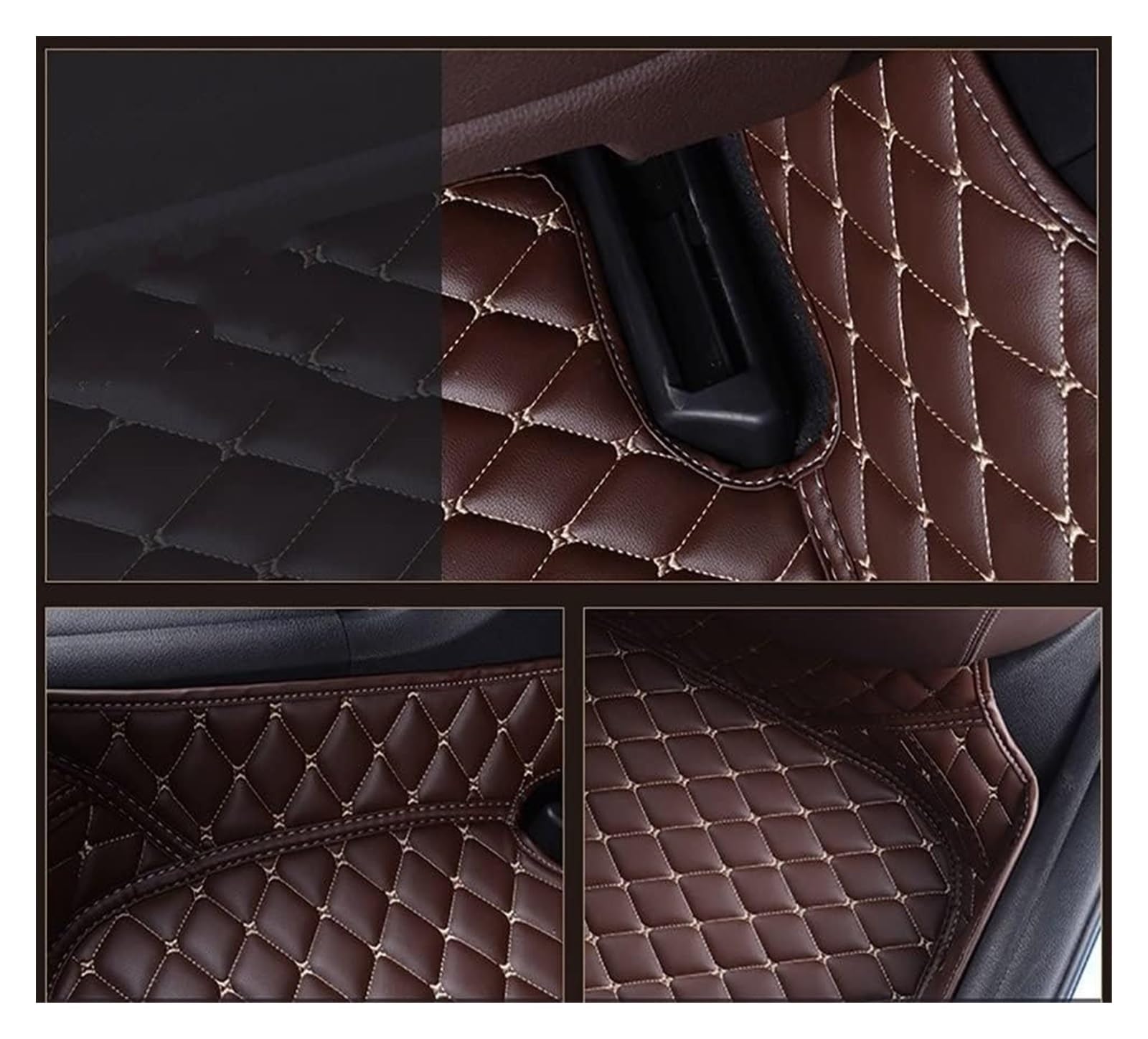 Fußmatten Auto Für M&ITSUBISHI Für Pajero 2008 2009 2010 2011 Jahre Innenausstattung Autozubehör Teppich Automatte Custom Car Fußmatten(7) von WEINUANXIN