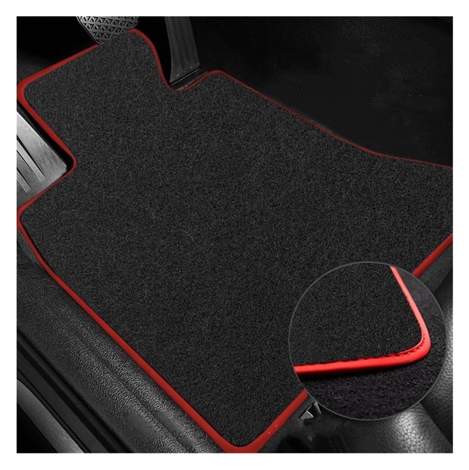 Fußmatten Auto Für R&enault Für M&EGANE III 3 MK3 2009-2017 Auto-Fußmatten Teppiche Panel Fußpolster Teppiche Cape Cover Fußpolster Automatte(LHD Polyester 3pcs 3) von WEINUANXIN