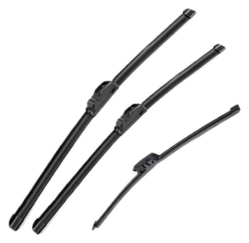 Scheibenwischer Vorne Für Hyundai Für Veloster MK1 2012-2018 Windschutzscheibe Fenster Auto Wischer Klingen 26 "+ 18" + 9 "vorne Hinten Wischer Blades Set Kit(Left hand drive) von WEINUANXIN