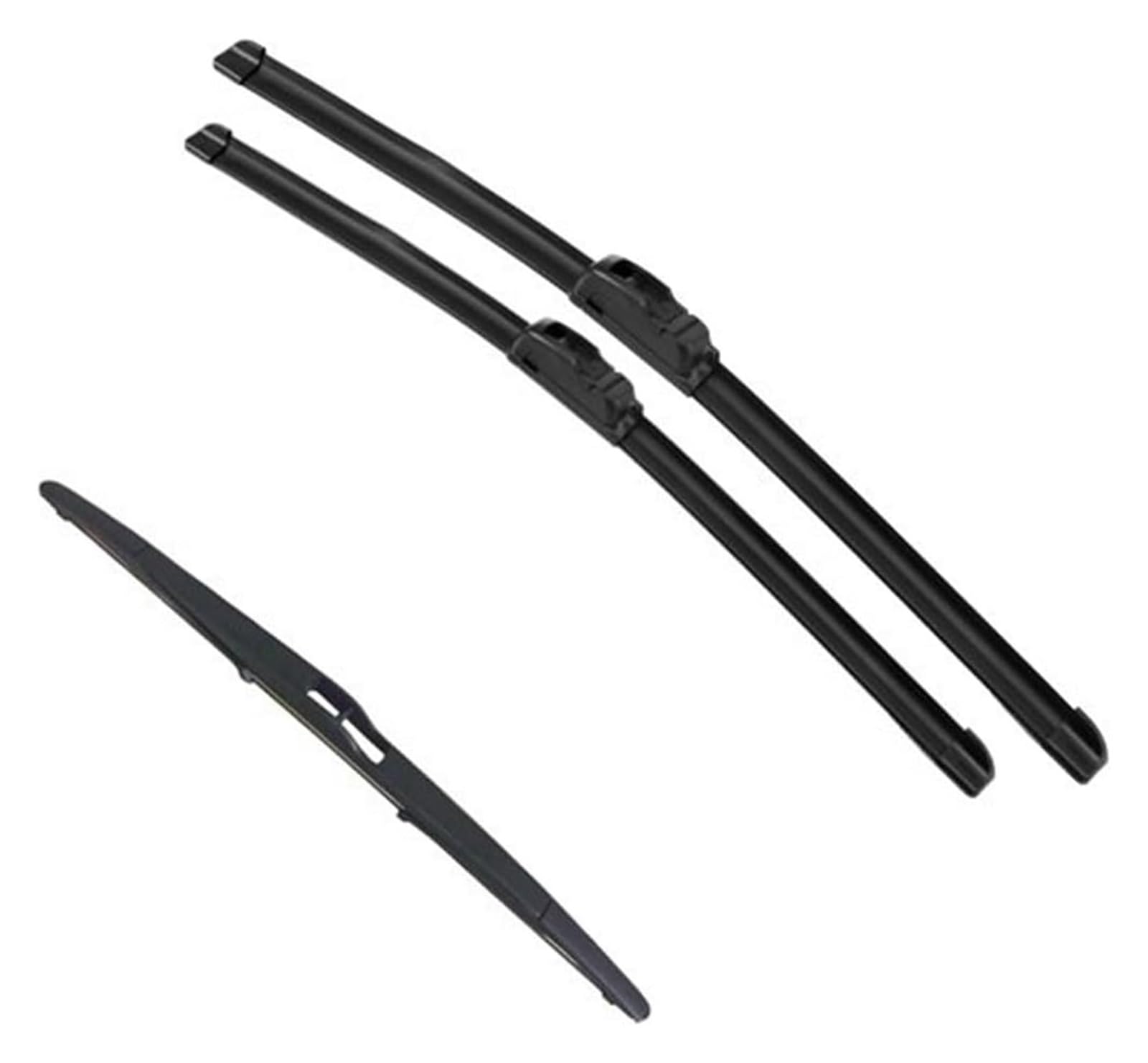 Scheibenwischer Vorne Für X3 E83 2004–2010 Windschutzscheibe 22"20"14" Autowischerblätter Vorne Hinten Wischerblätter Set Kit(Left hand drive) von WEINUANXIN