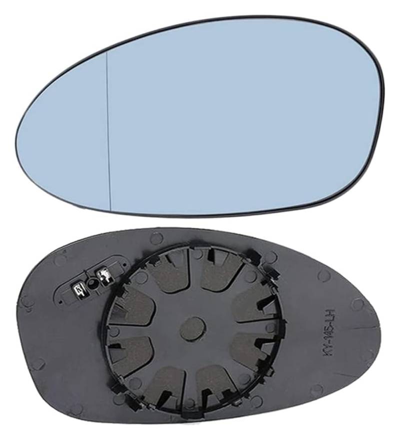 Spiegelglas Ersatz Für 3er E46/E90/E91/E92/E93 2000-2010 Links Rechts Rückspiegel Beheizter Automatischer Seitenflügelspiegel Ersatzglasspiegel(Left) von WEINUANXIN