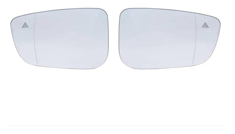 Spiegelglas Ersatz Für 3er G20 G21 5er G30 G31 G32 G38 7er G11 G12 Auto Außenspiegel Glas Beheizt Blind Spot Warnflügel(A pair) von WEINUANXIN