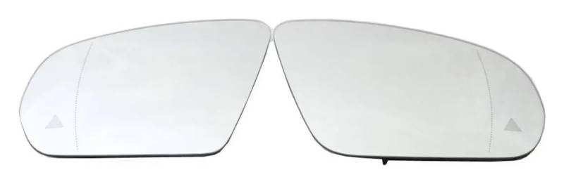 Spiegelglas Ersatz Für B&enz CES GLC Klasse W205 W222 W213 X253 2013-2021 Auto Außenspiegel Glas Seitenflügel Rückspiegel Glas Mit Blind(1 pair) von WEINUANXIN