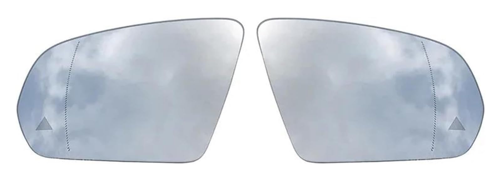 Spiegelglas Ersatz Für B&enz CES GLC Klasse W205 W222 W217 W213 W238 GLC 2015-Auto Außenspiegel Glas Ersatz Beheizte Totwinkel Warnung(A pair) von WEINUANXIN