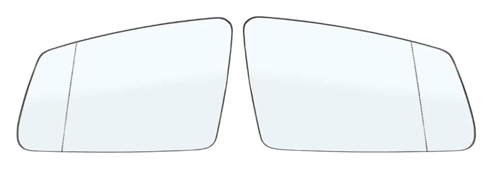 Spiegelglas Ersatz Für B&enz W212 W204 W221 C180 C250 C300 C350 E200 E250 E300 E350 Auto Außenspiegel Glas Auto Beheizte Blind Spot Warnung(A pair white) von WEINUANXIN