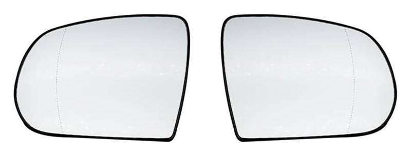 Spiegelglas Ersatz Für Cherokee 2014-2018 68228919AA 68228918AA Flügelspiegelglas Rückspiegelglas Auto Weitwinkel Links Beheizt(A pair) von WEINUANXIN