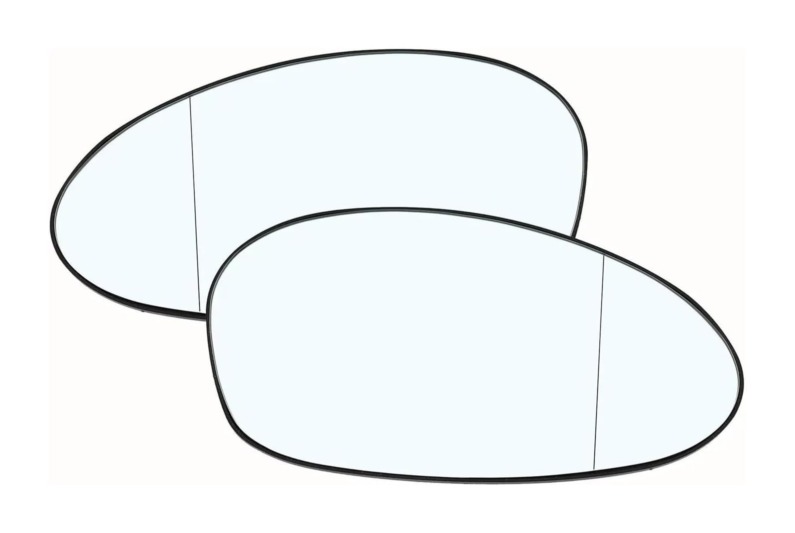 Spiegelglas Ersatz Für E81 E87 E82 E88 2004-13 E46 E90 E93 05-10 Auto Außenspiegelglas Vorne Links Rechts Außenspiegelglas Beheizte Seite(Left and Right) von WEINUANXIN