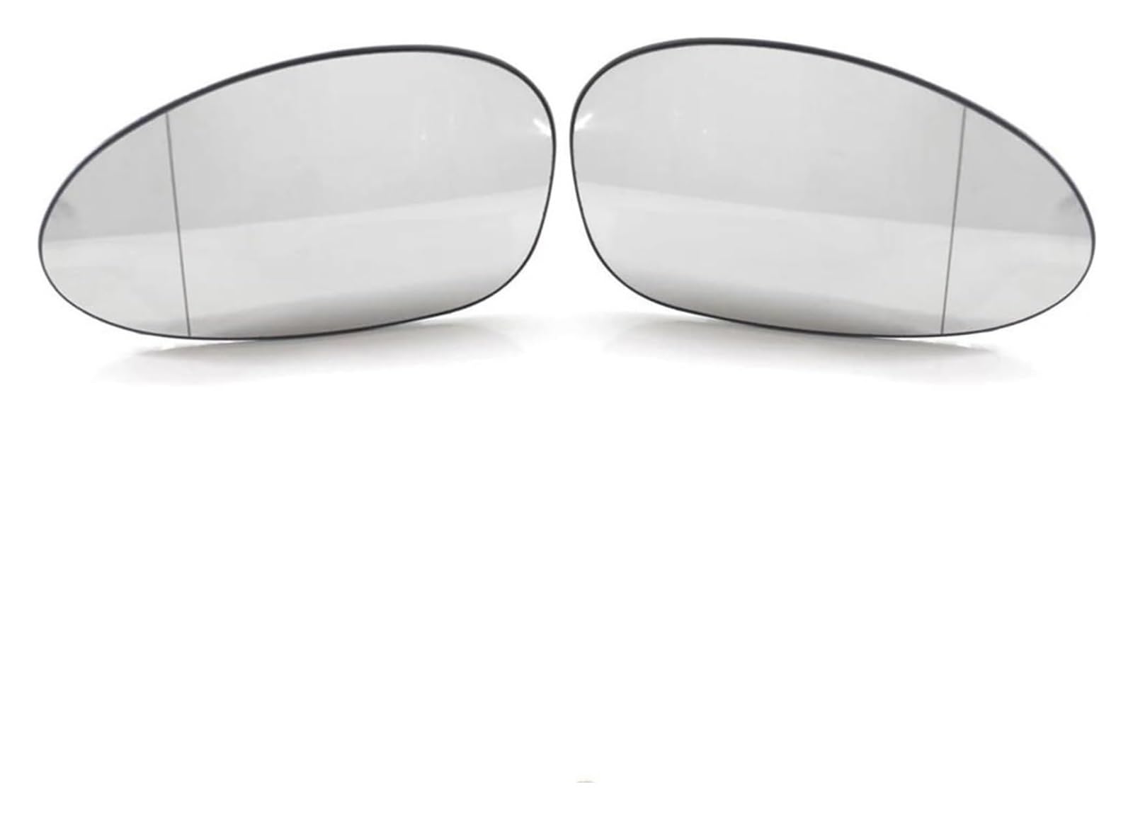 Spiegelglas Ersatz Für E90 Spiegel Beheizte Seite Spiegel Glas Rückspiegel Für E90 E91 E92 E93 M3 Stil E80 E81 E87 Auto Flügel Spiegel Glas(Pair-White) von WEINUANXIN