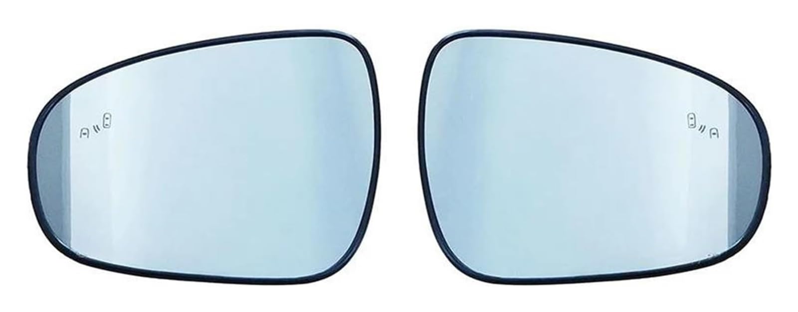 Spiegelglas Ersatz Für ES 2013-2017 IS 2013-2017 CT 2011-2018 LS 2013-2016 GS RC Auto Außenspiegel Glas Auto Beheizt Blind Spot Hinten(Heated Blind Spot LR) von WEINUANXIN