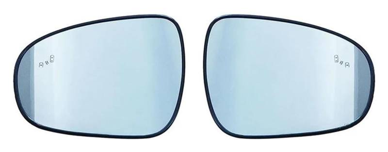 Spiegelglas Ersatz Für ES 2013-2017 IS 2013-2017 CT 2011-2018 LS 2013-2016 GS RC Auto Außenspiegel Glas Auto Beheizt Blind Spot Hinten(Heated Blind Spot LR) von WEINUANXIN