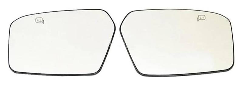 Spiegelglas Ersatz Für Fusion Für Mercury Für Milan 2006-2010 6E5Z17K707B 6E5Z17K707A Spiegelglas Rückspiegelglas Automatisch Beheizt USA-Modell(A pair) von WEINUANXIN