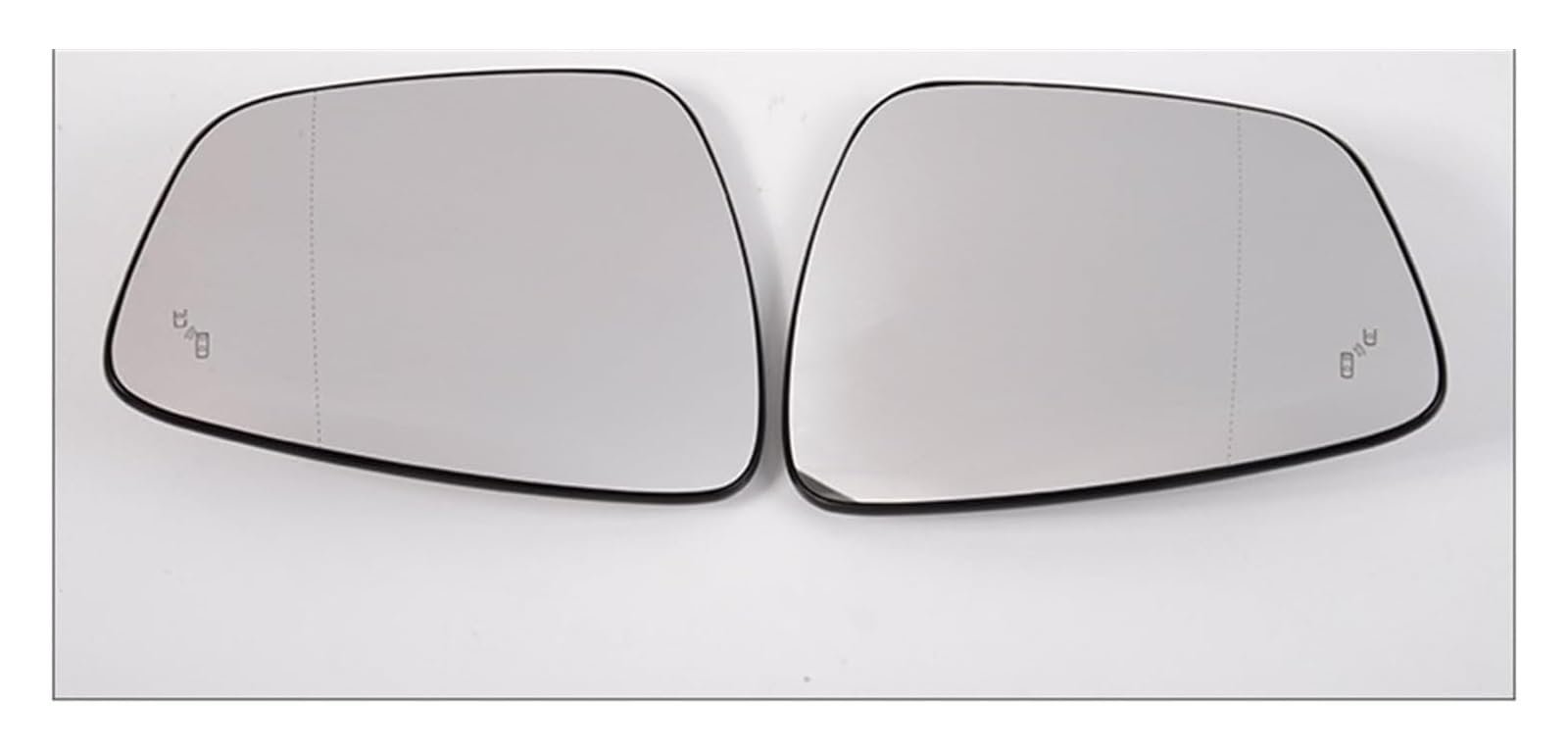 Spiegelglas Ersatz Für KUGA 2020 Beheiztes Spiegelglas Konvexer Außenspiegel Glas Rückspiegel Glas Auto BSM BSD BSA Warnlicht(1 pair) von WEINUANXIN