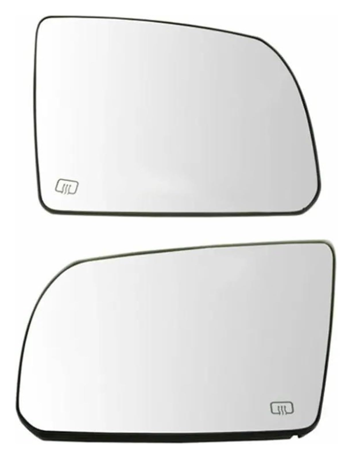 Spiegelglas Ersatz Für T&oyota Für Tundra 2007-2020 Für Sequoia 2008-2017 Auto Außenspiegel Glas Auto Links Rechts Beheizte Hinten Spiegel Glas(A pair) von WEINUANXIN