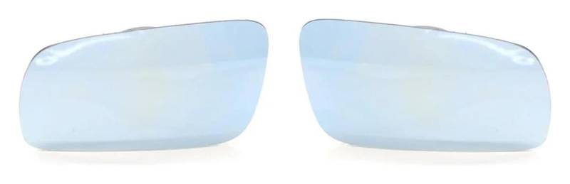 Spiegelglas Ersatz Für VW Für J&etta MK4 Für p&assat B5 Für B&ORA Für G&olf MK4 1999-2005 Autospiegelglas Autoflügelspiegelglas Blau Autoseite(A pair) von WEINUANXIN