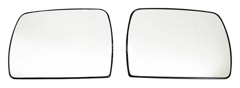 Spiegelglas Ersatz Für X3 E83 2003-2010 51163404625 51163404626 Auto Außenspiegelglas Auto Links Oder Rechts Beheiztes Rückspiegelglas(White a pair) von WEINUANXIN