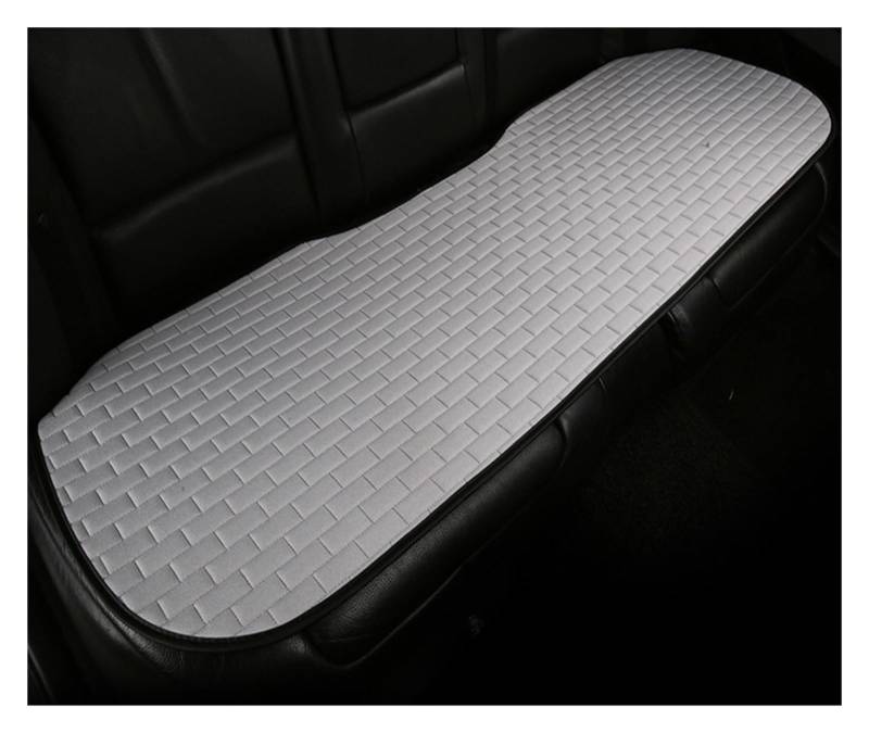 WEINUANXIN Auto Schonbezüge Flachs-Autositzbezug, Automobil-Leinen-Sitzkissen, Polstermatte mit Rückenlehne, Innenzubehör.(Grey,1xHigh Back Seat Covers) von WEINUANXIN