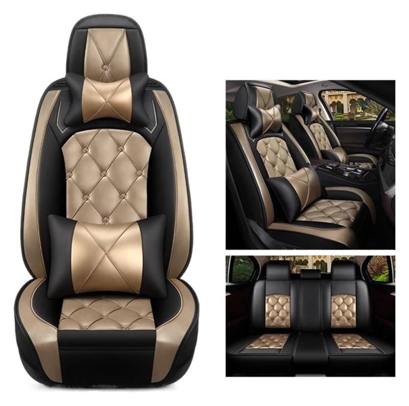 WEINUANXIN Auto Schonbezüge Für A1 A3 A8 A7 Q3 Q5 Q7 A4 A5 A6 S3 S5 S6 S7 S8 R8 TT SQ5 SR4-7 5-sitzige Autositzbezüge Vorne Und Hinten(4,Luxury) von WEINUANXIN