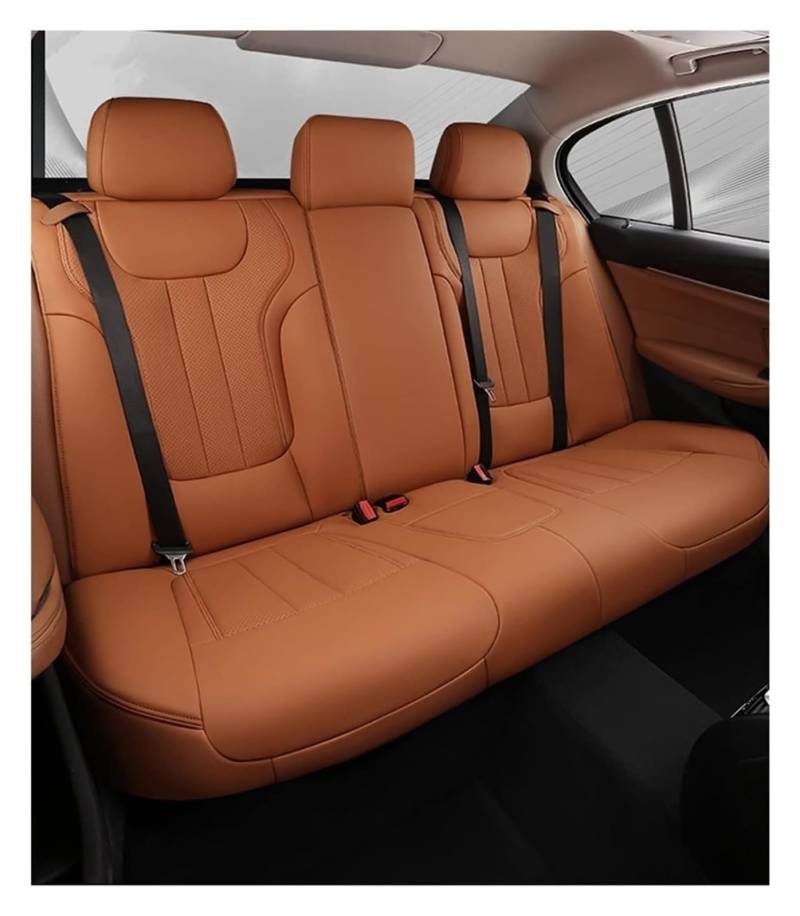 WEINUANXIN Auto Schonbezüge Für M&ITSUBISHI Für Outlander 2016 2017 2018 2019 Vorne/Hinten Maßgeschneiderte Autositzbezüge Set Sitzschoner(Rear,4) von WEINUANXIN