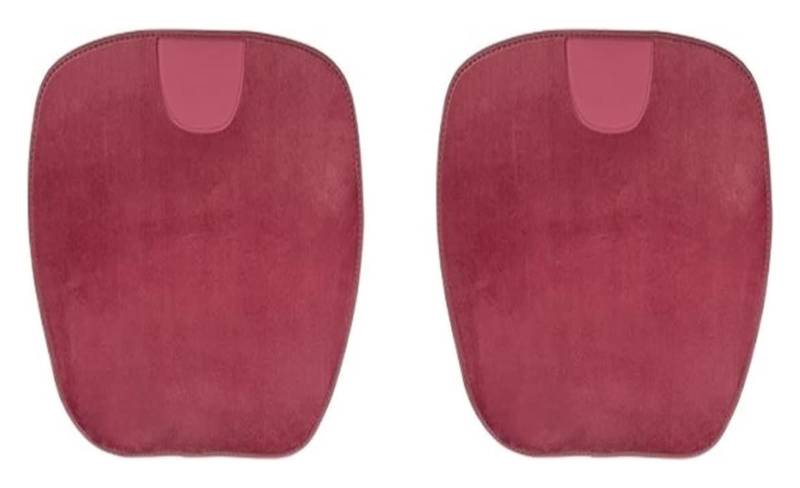 WEINUANXIN Auto Schonbezüge Für Mazda 3 6 CX5 2 CX3 CX9 CX30 MX5 RX8 Für Axela Für Demio Für Atenza MS GJI MX3 Auto Sitzbezüge Kissen Matte(rot,2Pcs) von WEINUANXIN