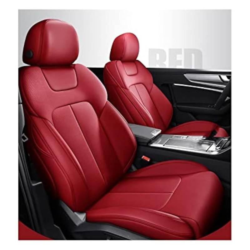 WEINUANXIN Auto Schonbezüge Für Mazda 3 BK BL 6 Cx3 Cx5 Cx30 Cx4 Cx9 Cx7 Autositzbezüge Custom Leder Komplettset Sitzschutz(2) von WEINUANXIN