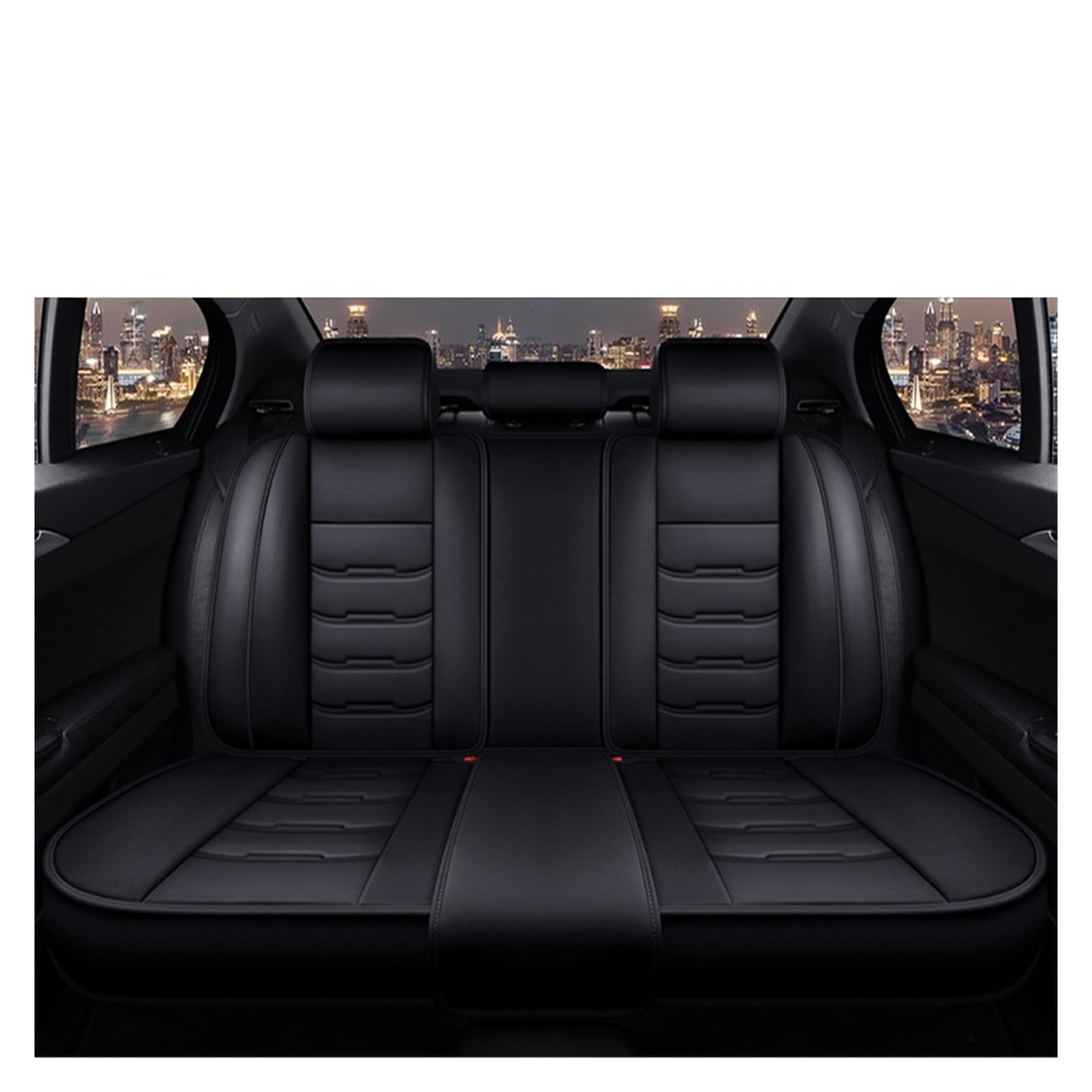 WEINUANXIN Auto Schonbezüge Für V&OLVO alle Automodelle XC60 XC90 XC40 XC70 S60L Universal-Autositzbezug Autozubehör.(1xRear Seat Covers) von WEINUANXIN