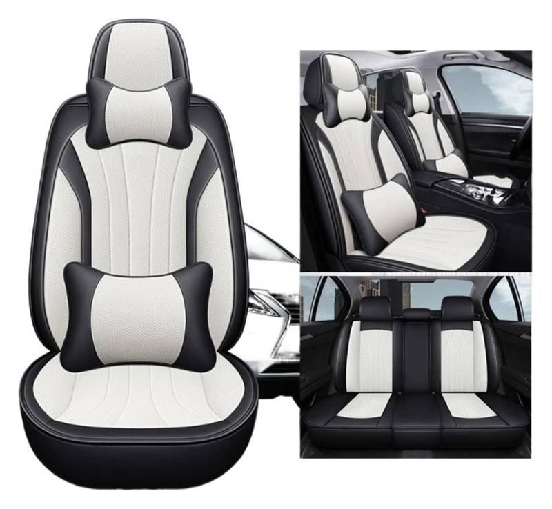 WEINUANXIN Auto Schonbezüge Für Volvo S60 LS90 XC60 XC90 V50 V60 XC40 CX70 Leder Autositzbezüge Vorne Hinten Sitzschoner Sitzbezüge(7,Luxury) von WEINUANXIN