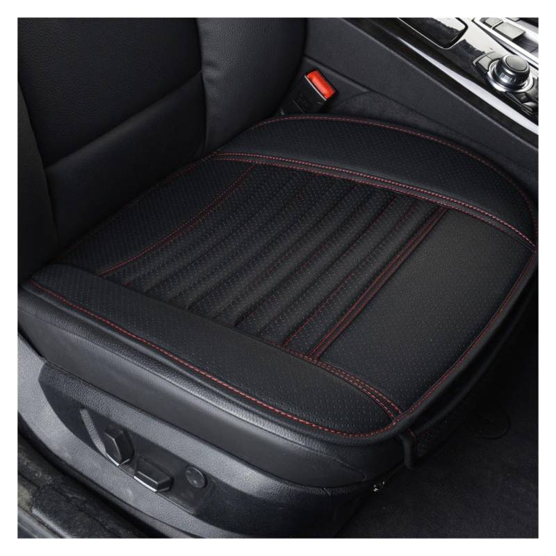 WEINUANXIN Auto Schonbezüge PU Leder Auto Sitzkissen Autos Sitzbezug Universal Auto Stuhl Protector Pad Matte Auto.(1xFront Seat Covers) von WEINUANXIN