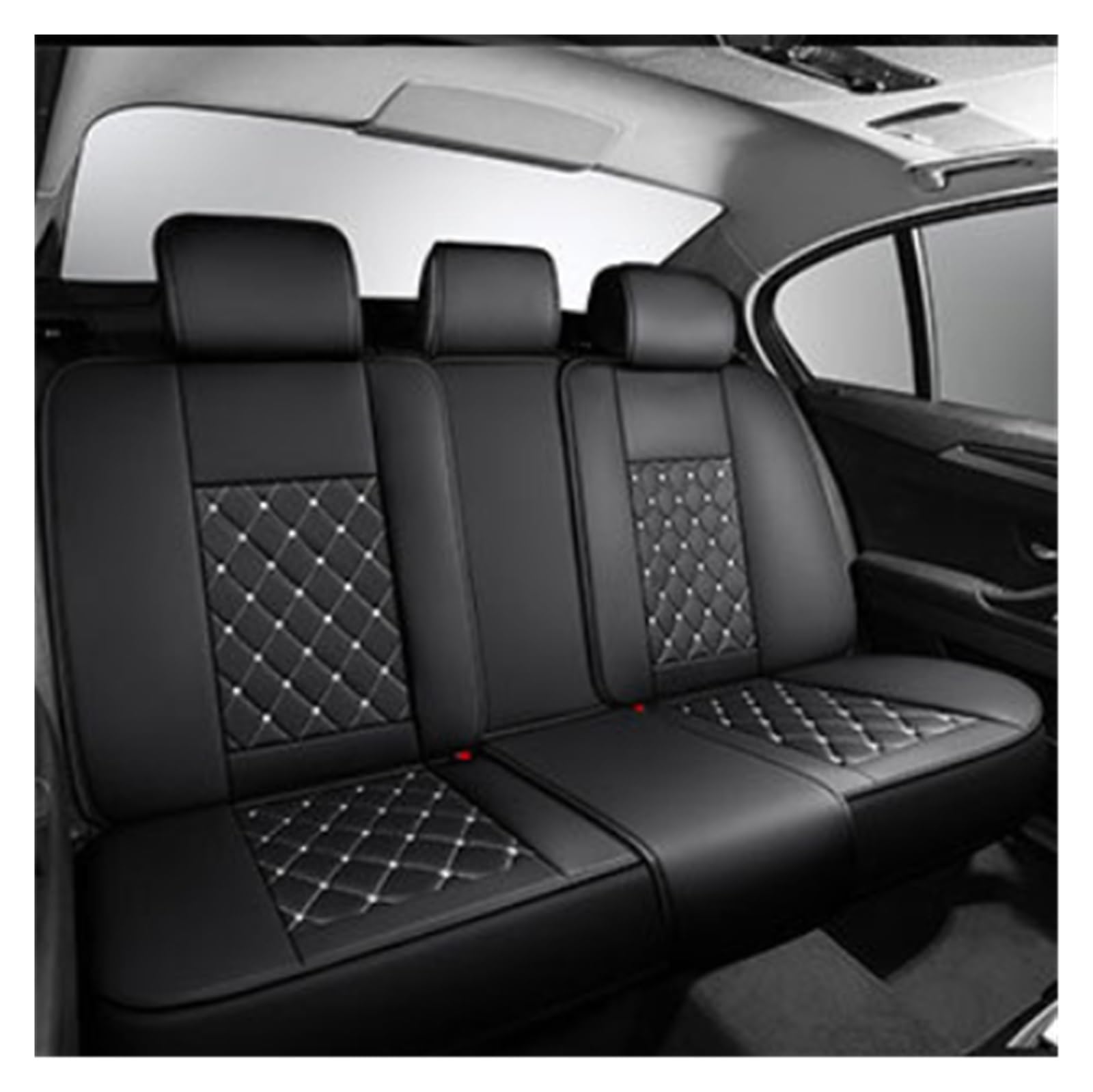 WEINUANXIN Auto Schonbezüge Universal Auto Sitzbezüge Set Styling Auto Stühle Kissen Abdeckung Auto Zubehör Sitze Protector Pad Autos Sitzbezüge Matten.(Weiß) von WEINUANXIN