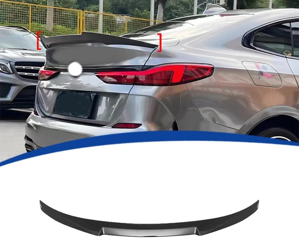 Auto Heckspoiler Spoiler für BMW 2 Series 4-Door F44 M4 2021-2024, ABS Material Heckkofferraumlippe Heckspoilerflügel Kofferraum Spoiler Rear Trunk Wing Auto Heckspoiler Spoiler für BMW 2 Series 4-Door F44 M4 2021-2024, ABS Material Heckkofferraumlippe Heckspoilerflügel Kofferraum Spoiler Rear Trunk Wing von WEIQQI