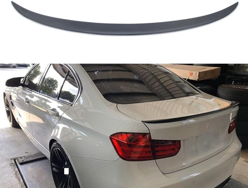 Auto Heckspoiler Spoiler für BMW 3 Series F30 F35 M3 F80 2012-2019, ABS Material Heckkofferraumlippe Heckspoilerflügel Kofferraum Spoiler Rear Trunk Wing Auto Heckspoiler Spoiler für BMW 3 Series F30 F35 M3 F80 2012-2019, ABS Material Heckkofferraumlippe Heckspoilerflügel Kofferraum Spoiler Rear Trunk Wing von WEIQQI