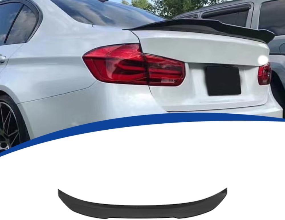 Auto Heckspoiler Spoiler für BMW 3 Series F30 PSM 2013-2018, ABS Material Heckkofferraumlippe Heckspoilerflügel Kofferraum Spoiler Rear Trunk Wing Auto Heckspoiler Spoiler für BMW 3 Series F30 PSM 2013-2018, ABS Material Heckkofferraumlippe Heckspoilerflügel Kofferraum Spoiler Rear Trunk Wing von WEIQQI