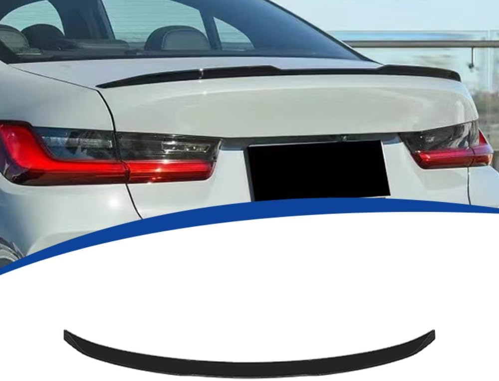 Auto Heckspoiler Spoiler für BMW 3 Series G20 M3 2020-2024, ABS Material Heckkofferraumlippe Heckspoilerflügel Kofferraum Spoiler Rear Trunk Wing Auto Heckspoiler Spoiler für BMW 3 Series G20 M3 2020-2024, ABS Material Heckkofferraumlippe Heckspoilerflügel Kofferraum Spoiler Rear Trunk Wing von WEIQQI