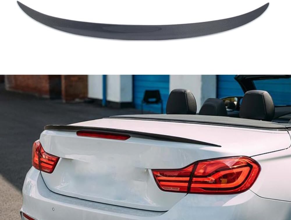 Auto Heckspoiler Spoiler für BMW 4 Series F33 M4 F83 2014-2020, ABS Material Heckkofferraumlippe Heckspoilerflügel Kofferraum Spoiler Rear Trunk Wing Auto Heckspoiler Spoiler für BMW 4 Series F33 M4 F83 2014-2020, ABS Material Heckkofferraumlippe Heckspoilerflügel Kofferraum Spoiler Rear Trunk Wing von WEIQQI