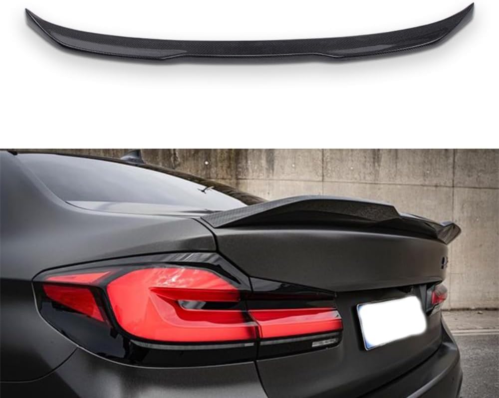 Auto Heckspoiler Spoiler für BMW 5 Series G30 G38 M5 F90 2017-2022, ABS Material Heckkofferraumlippe Heckspoilerflügel Kofferraum Spoiler Rear Trunk Wing Auto Heckspoiler Spoiler für BMW 5 Series G30 G38 M5 F90 2017-2022, ABS Material Heckkofferraumlippe Heckspoilerflügel Kofferraum Spoiler Rear Trunk Wing von WEIQQI