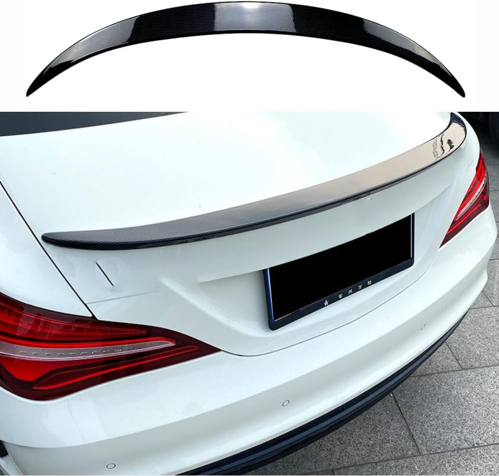 Auto Heckspoiler Spoiler für Benz CLA-Class C117 CLA180 200 CLA45 AMG 2013-2019, ABS Material Heckkofferraumlippe Heckspoilerflügel Kofferraum Spoiler Rear Trunk Wing Auto Heckspoiler Spoiler für Benz CLA-Class C117 CLA180 200 CLA45 AMG 2013-2019, ABS Material Heckkofferraumlippe Heckspoilerflügel Kofferraum Spoiler Rear Trunk Wing von WEIQQI