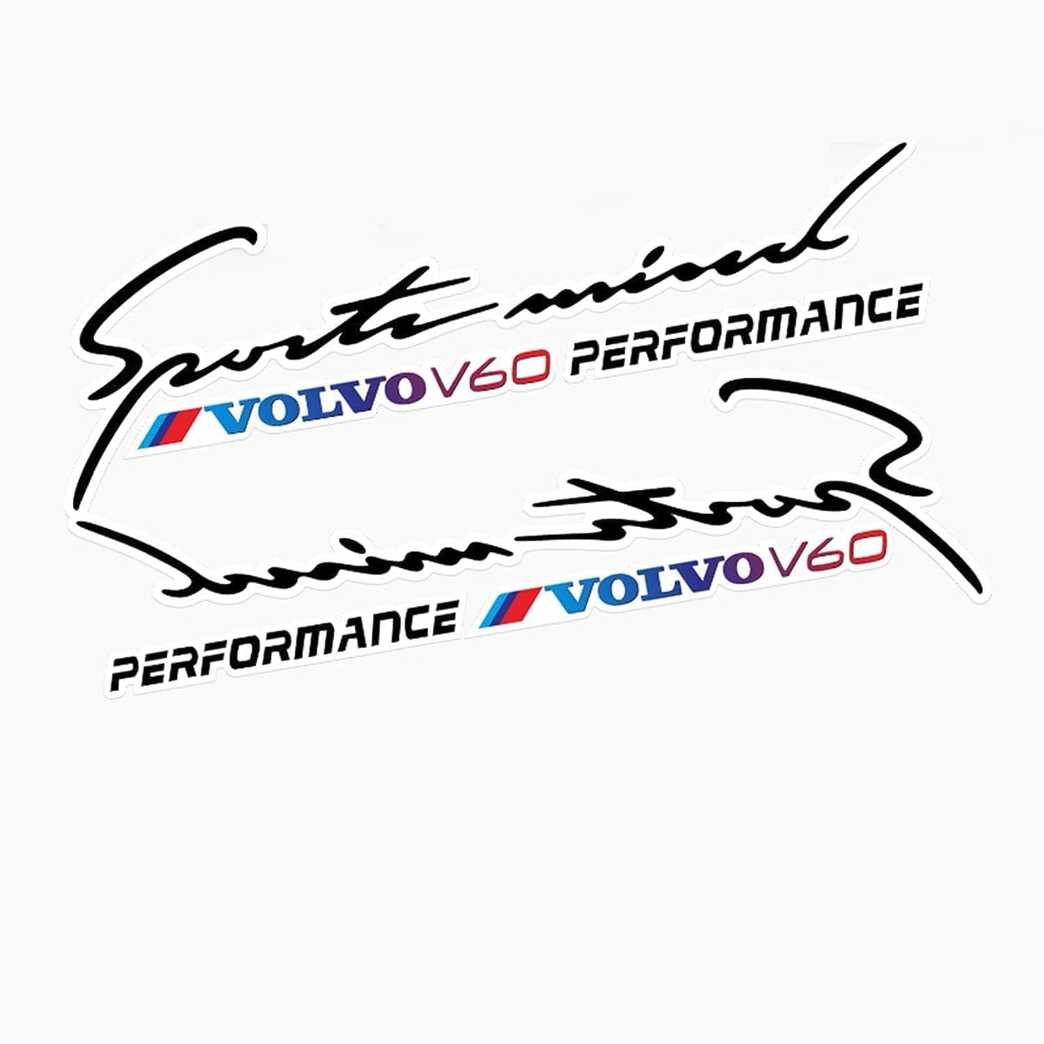 Auto Emblem für Volvo V40 V60 V90, Auto Logo Abziehbilder Styling Emblem Selbstklebende Ersatz Dekoration Zubehör Auto Body Abzeichen Sticker von WEITOL