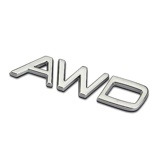 Auto Emblem für Volvo XC40 XC60 XC90 S60 S90 V60 V70 V90 T5 T6 T8 AWD, Auto Logo Abziehbilder Styling Emblem Selbstklebende Ersatz Dekoration Zubehör Auto Body Abzeichen Sticker,D von WEITOL