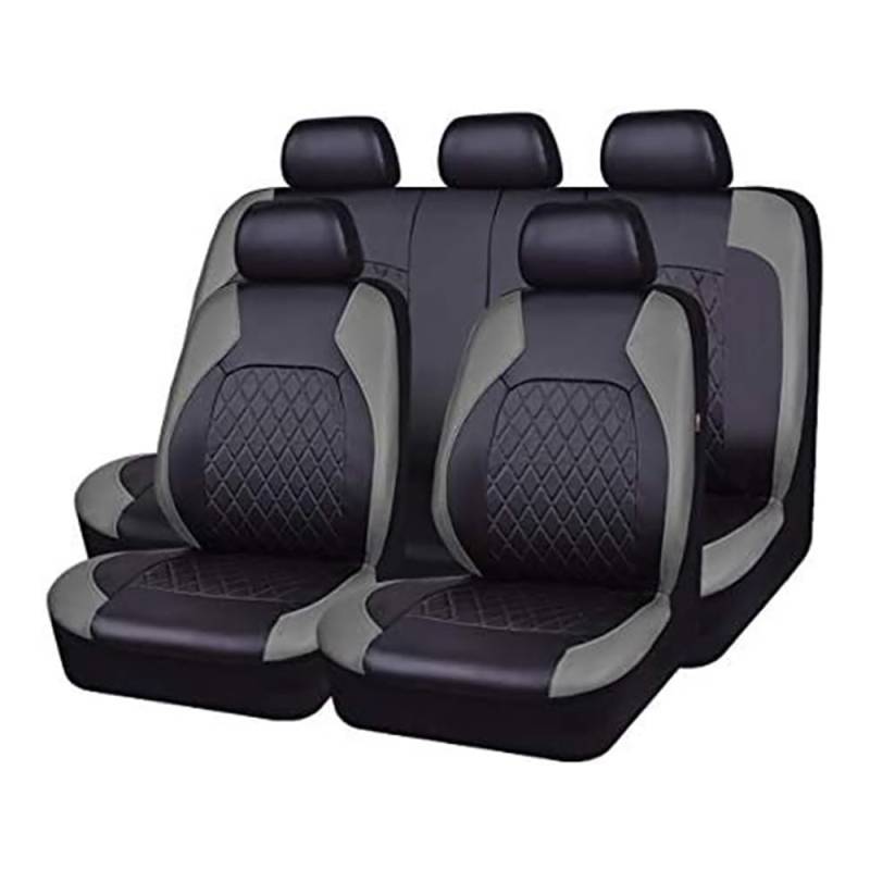 Auto Sitzbezüge für Ford Tourneo Connect/Tourneo Connect/Grand V408/Tourneo Courier B460/Transit, 5 Sitze Komfortabler Autositzbezug Full Set Sitzschoner Rutschfest Atmungsaktiv Set Auto Zubehör von WEITOL