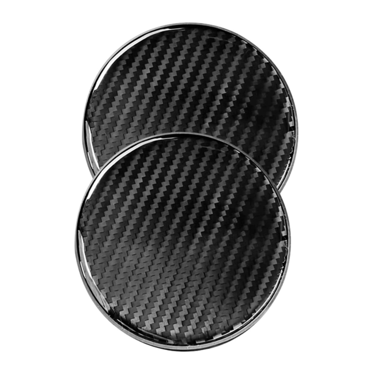 WEKADRIN 2St Auto Achterbahn einstellbar verschütten Tasse Platzdeckchen Thermal- Untersetzer Auto Innenraum car Coasters antirutschmatte Tassenmatten hitzebeständige Tassenunterlage PVC von WEKADRIN