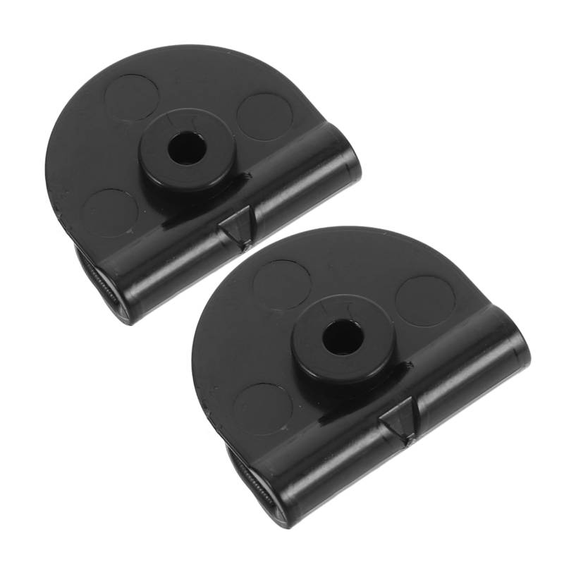 WEKADRIN 2st Seitliche Abdeckungsschnalle Wasserdichter Roller-sitzbezug Sattelbezüge Für Motorräder Drehknopfverriegelung Reißverschluss Für Motorradabdeckung Steckdosenclip Metall Black von WEKADRIN