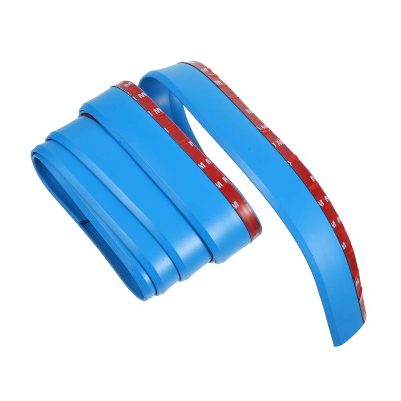 WEKADRIN Auto-frontlippen-stoßstangenleiste Türsiegel Autositzbezüge Töpfchen Trainingssitz Aufkleber Autotürschutz Auto Heckspoiler Automatten Füller Für Autositze Lippenspoiler Blue Gummi von WEKADRIN