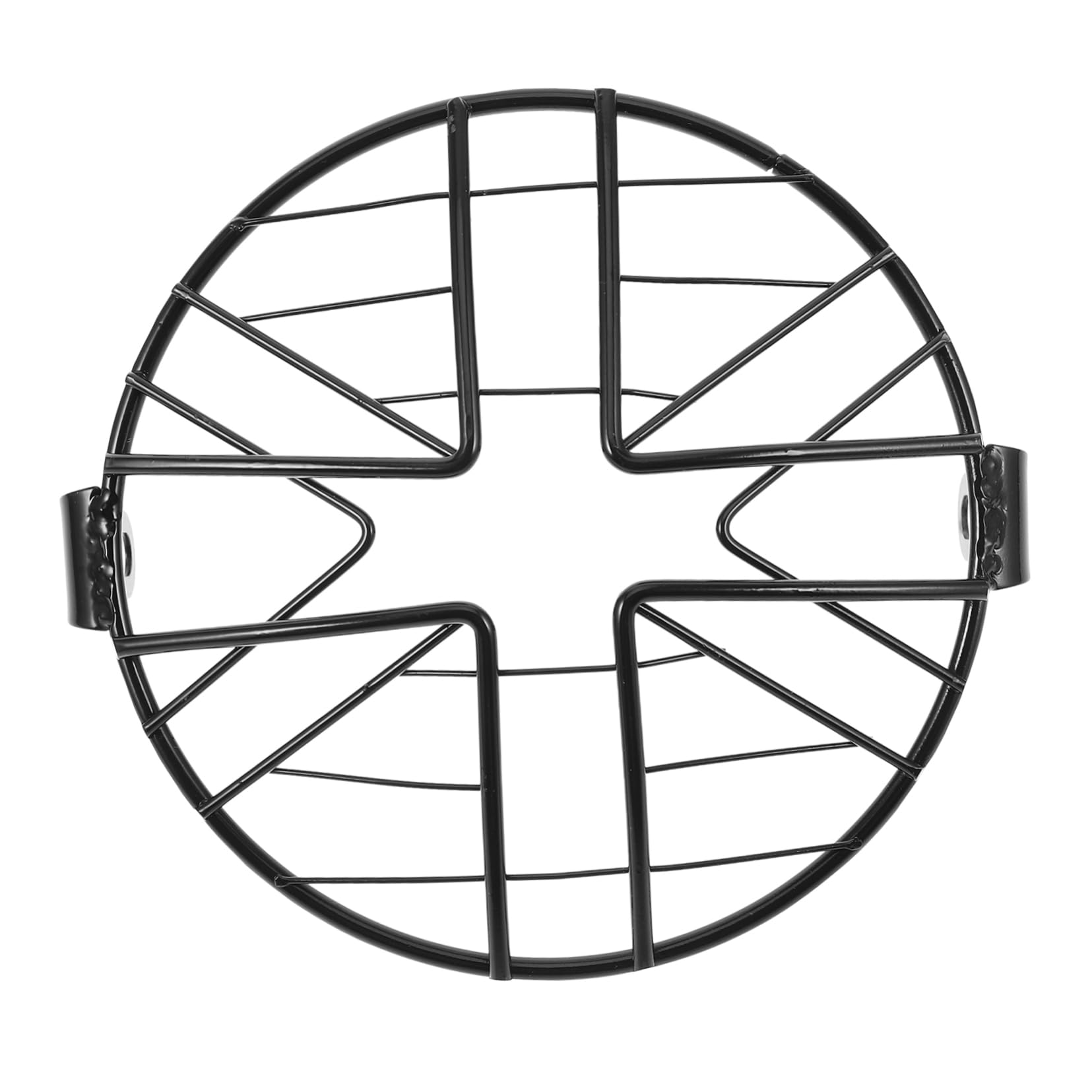 WEKADRIN -Lampenschirm -Scheinwerferschirme Scheinwerfernetzabdeckung Scheinwerferschutz -Grillabdeckung Metalldrahtschutz Universeller Lampenschutz Eisen Black von WEKADRIN