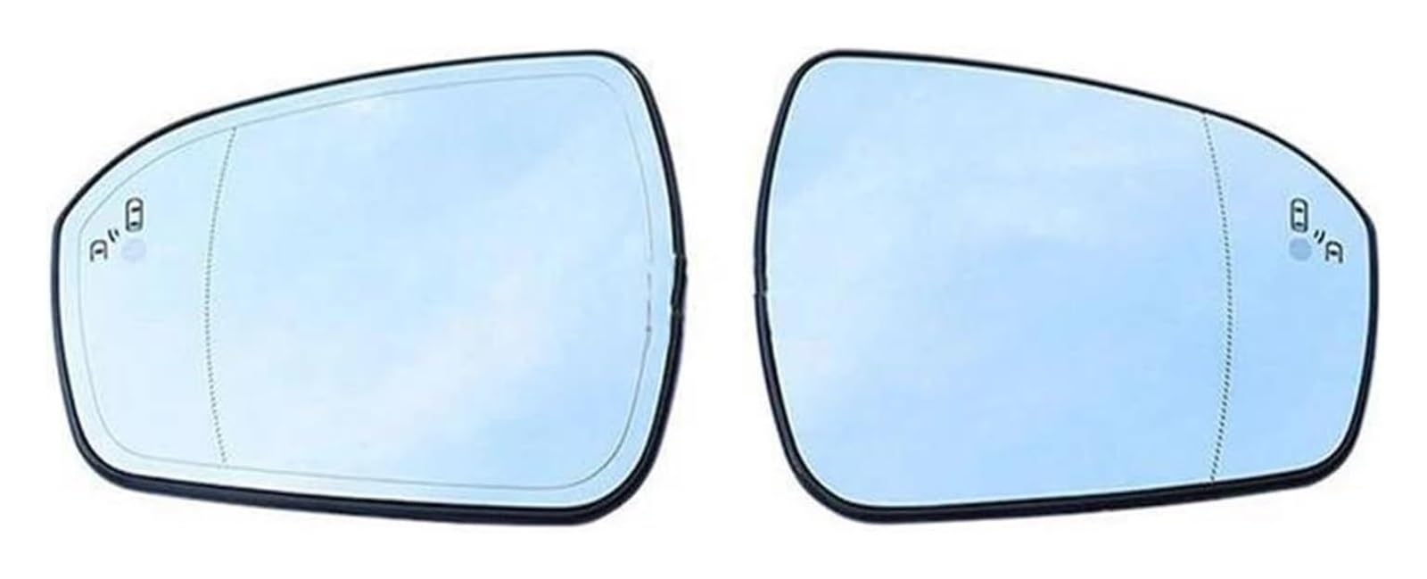 Ersatzspiegel Für Mondeo 2013-2018 Autospiegelglas Auto-Außenspiegelglas Auto Beheizt Toter Winkel Warnung Außenspiegelglas(A pair) von WEKPOPMEVL