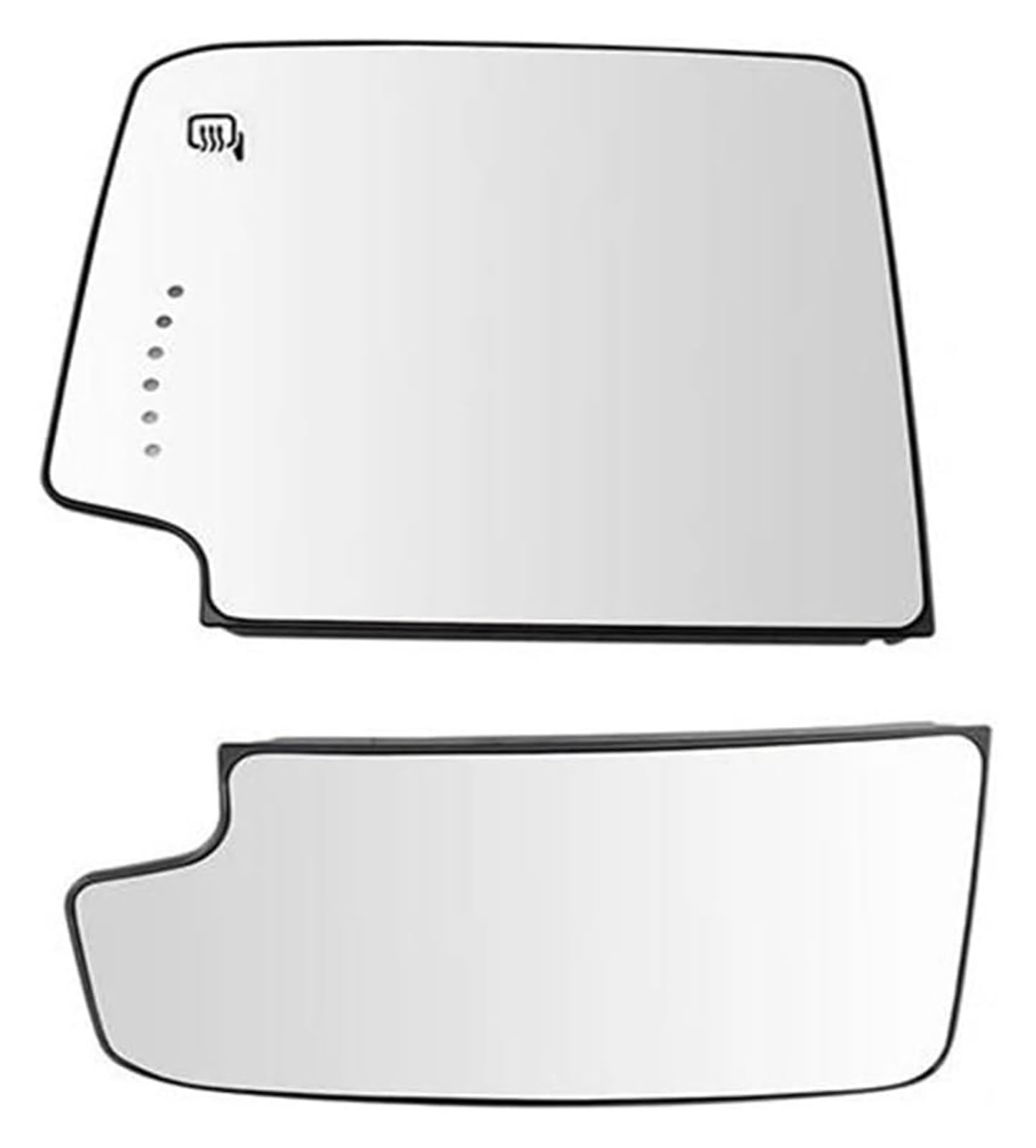 Ersatzspiegel Für Sierra 1500 2500 HD 3500 HD 2014-2017 Auto-Außenspiegelglas Automatisch Beheiztes Rückspiegelglas Mit Licht(Big Small Left) von WEKPOPMEVL